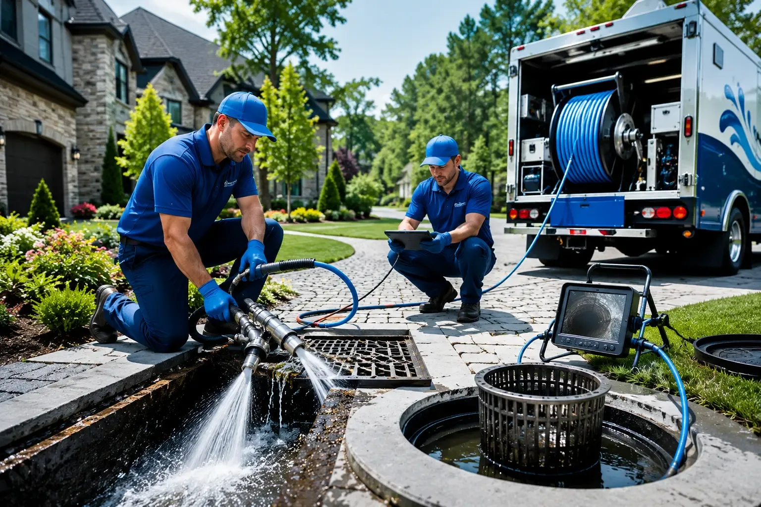 Local outdoor drain cleaning professionals in Wingett Run, OH